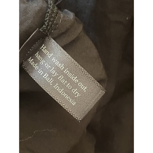 NWT INDAH Julie Cutaway Maxi Dress Size Small Black Romantic Goth - Picture 11 of 12